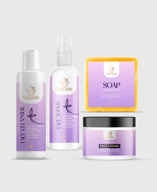 What are the benefits of kojic acid and turmeric for skin?